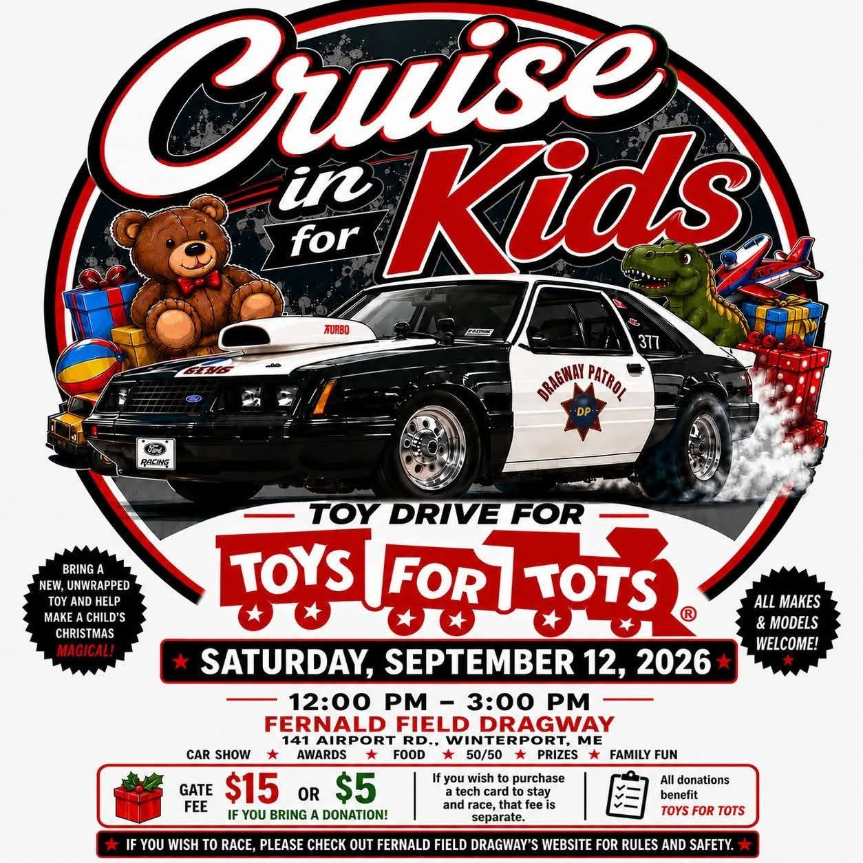 Cruise in for Kids flyer