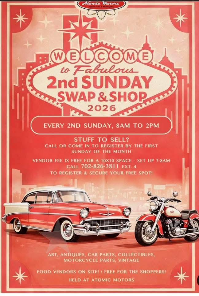 Fabulous 2nd Sunday Swap & Shop flyer